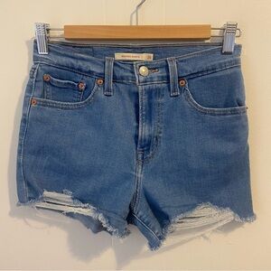 Levi’s high rise shorts